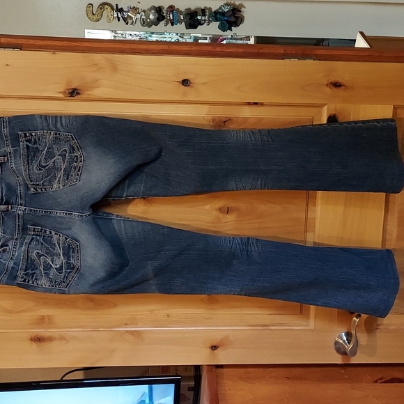 Silver Aiko Bootcut blue jeans 30 - Picture 2 of 6